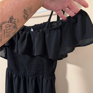 Torrid Black Smocked Dress